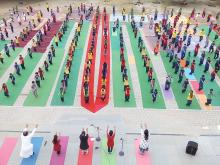 Yoga Day celebration